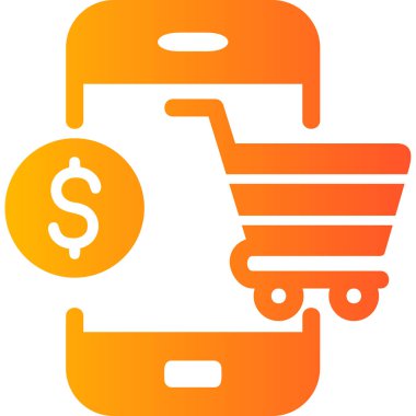 Online Shopping web icon, vector illustration