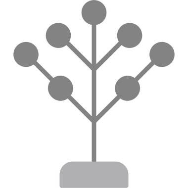 Filogenetik modern simge, vektör illüstrasyonu