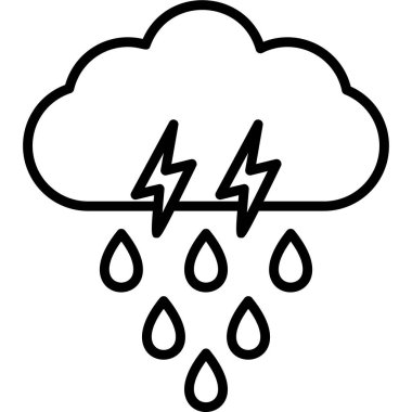 vector cloud technology icon illustration