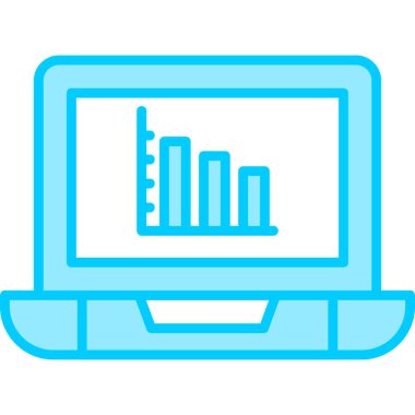 Bar Chart. web icon simple design