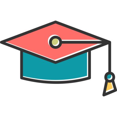 Mezuniyet şapkası Web simgesi