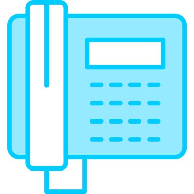 telefon simgesi vektör illüstrasyonu