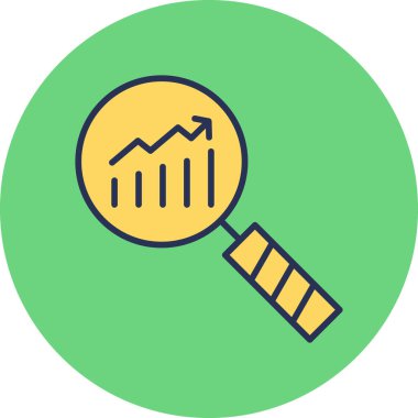 Ağ için büyüteç loupe simgesi 