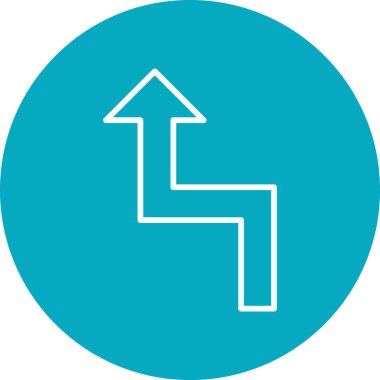 ok simgesinin vektör illüstrasyonu