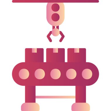 Vektör çizgisi simgesini monte et