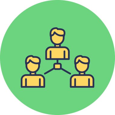 İş ekibi, insanlar vektör illüstrasyon 