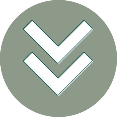 Ok. Web simgesi basit tasarım 