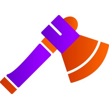 Bir meşale simgesinin vektör illüstrasyonu