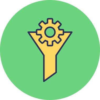 huni. Web simgesi basit illüstrasyon