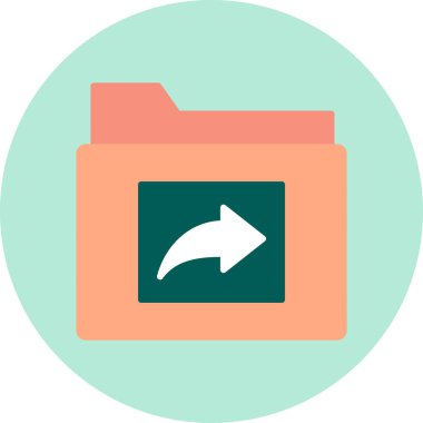 folder icon, web simple illustration