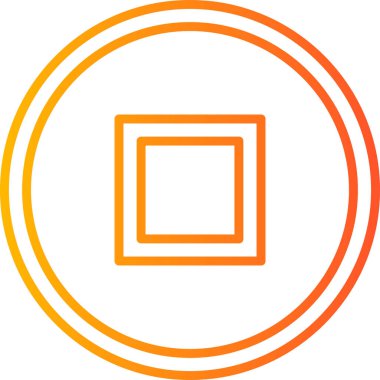 Simge vektör çizim durdurmak