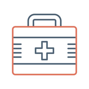 İlk yardım kiti vektör illüstrasyonu