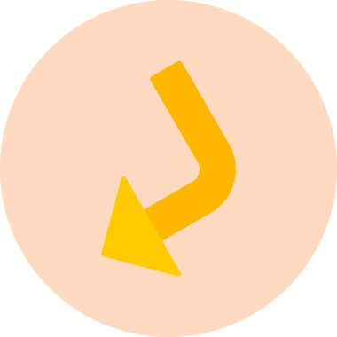 ok simgesinin vektör illüstrasyonu