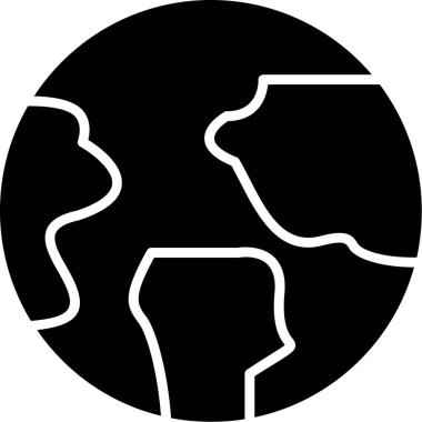 Gezegen simge vektör çizim