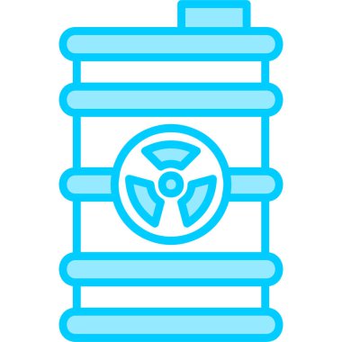 toksik ikon vektör illüstrasyonu