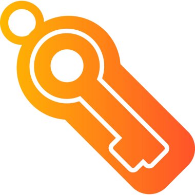 Anahtar simgesi web simgesi basit illüstrasyon