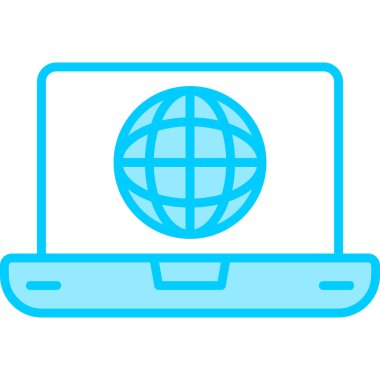 genel internet vektör renk simgesi