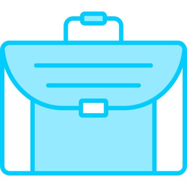 Çanta. Web simgesi vektör illüstrasyonu