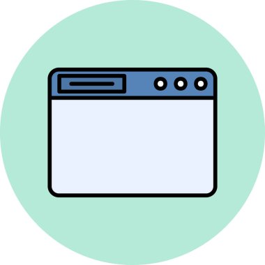 seo modern simgesinin vektör illüstrasyonu