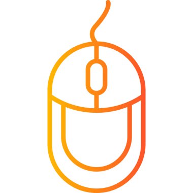 fare düz vektör simgesi