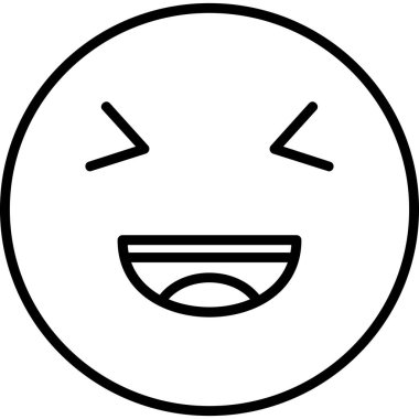 yüz simgesi vektör simgesi