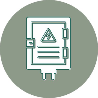 Modern b 'nin vektör illüstrasyonu eksik simgesi