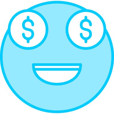 para ve finans kavramı, basit özet vektör tasarımı