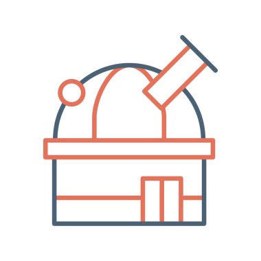 vector illustration Space Research icon