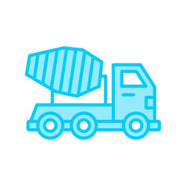 araç web simgesi basit illüstrasyon