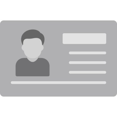 Kullanıcı profili vektör simgesi