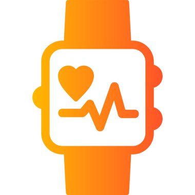 smartwatch simge vektör çizimi