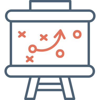 Çizelge. Web simgesi basit illüstrasyon