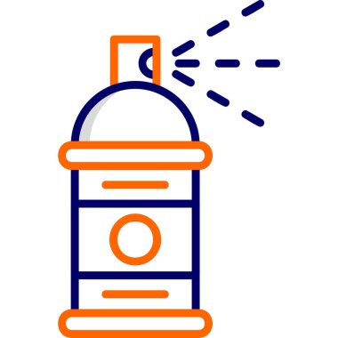 Sprey web simgesi vektörünü boya