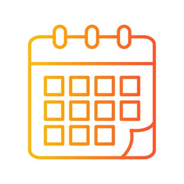 Program. Web simgesi vektör illüstrasyonu