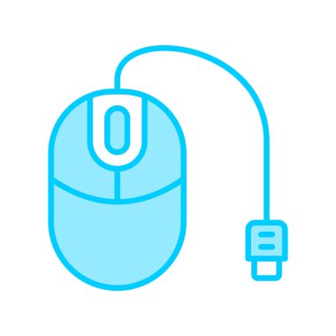 Bilgisayar fare web simgesi, vektör çizim