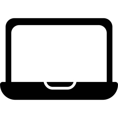 Bilgisayar. Web simgesi basit illüstrasyon