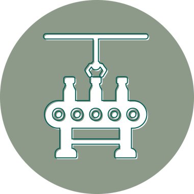 Modern b 'nin vektör illüstrasyonu eksik simgesi