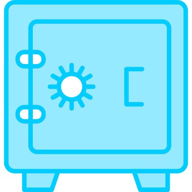 Dolap. Web simgesi basit illüstrasyon