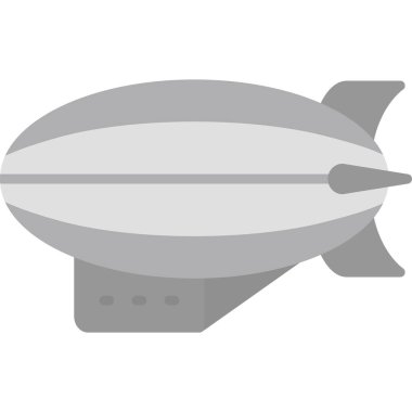 Roket. Web simgesi basit illüstrasyon