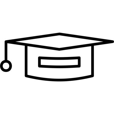 Mezuniyet şapkası Web simgesi