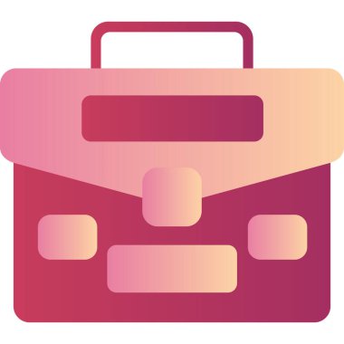 Portföy. Web simgesi basit illüstrasyon