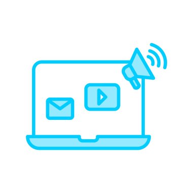 Social Media Marketing icon vector illustration