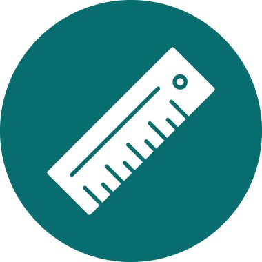 cetvel simgesi çizimi