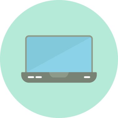 Bilgisayar. Web simgesi basit illüstrasyon