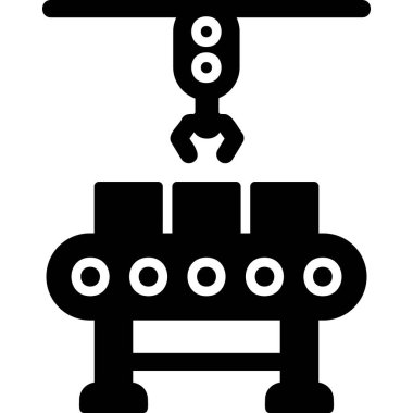 Vektör çizgisi simgesini monte et