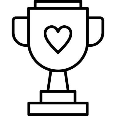 Başarı simgesi vektör illüstrasyonu