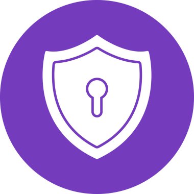 kalkan simgesi, vektör illüstrasyonu