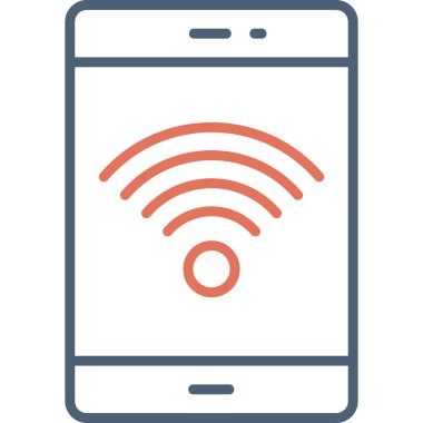 wifi simgesi vektör illüstrasyonu