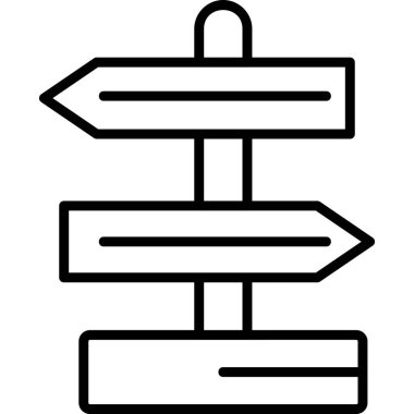 Modern İmza Panosu simgesinin vektör çizimi