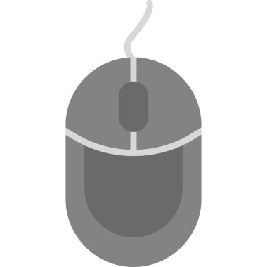 fare düz vektör simgesi